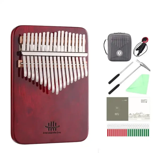 Hluru KY17 Purpleheart Artist Collaboration Kalimba Hluru KY17 Purpleheart Artist Collaboration Kalimba