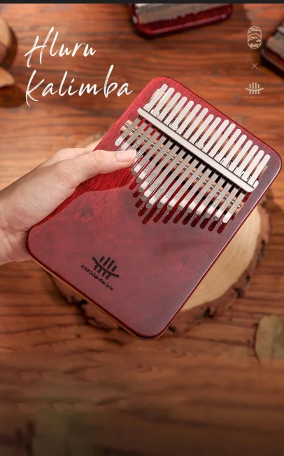 Hluru KY17 Purpleheart Artist Collaboration Kalimba Hluru KY17 Purpleheart Artist Collaboration Kalimba