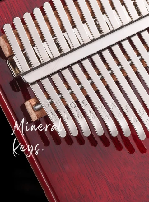 Hluru KY17 Purpleheart Artist Collaboration Kalimba Hluru KY17 Purpleheart Artist Collaboration Kalimba