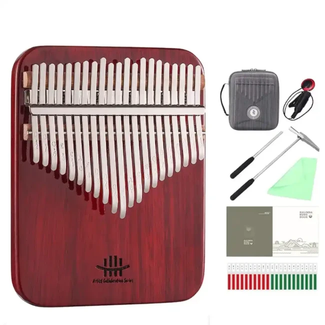 Hluru KY21 Purpleheart Artist Collaboration Kalimba Hluru KY21 Purpleheart Artist Collaboration Kalimba