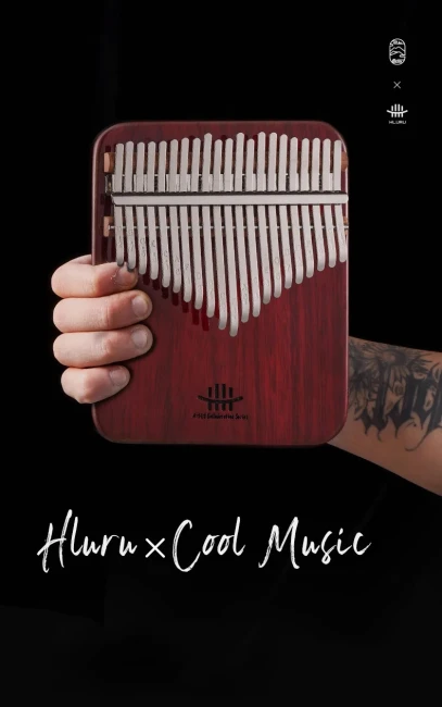 Hluru KY21 Purpleheart Artist Collaboration Kalimba Hluru KY21 Purpleheart Artist Collaboration Kalimba