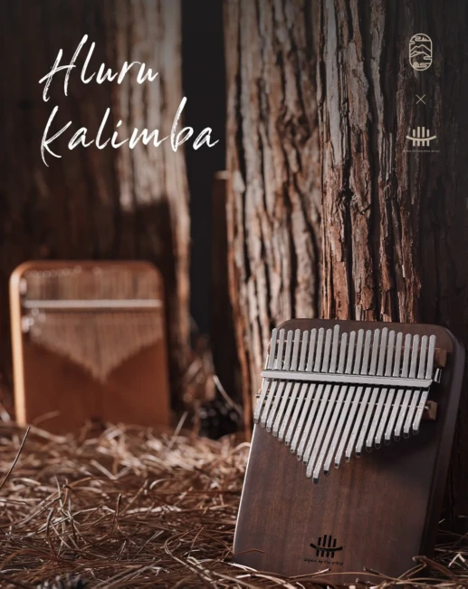 Hluru KY21 Walnut Artist Collaboration Kalimba