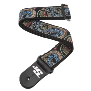 D'Addario 50JS04 Joe Satrani Woven Guitar Strap (Snakes Mosaic)