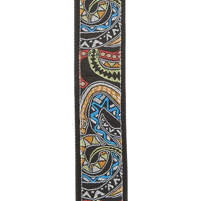 D'Addario 50JS04 Joe Satrani Woven Guitar Strap (Snakes Mosaic) D'Addario 50JS04 Joe Satrani Woven Guitar Strap (Snakes Mosaic)