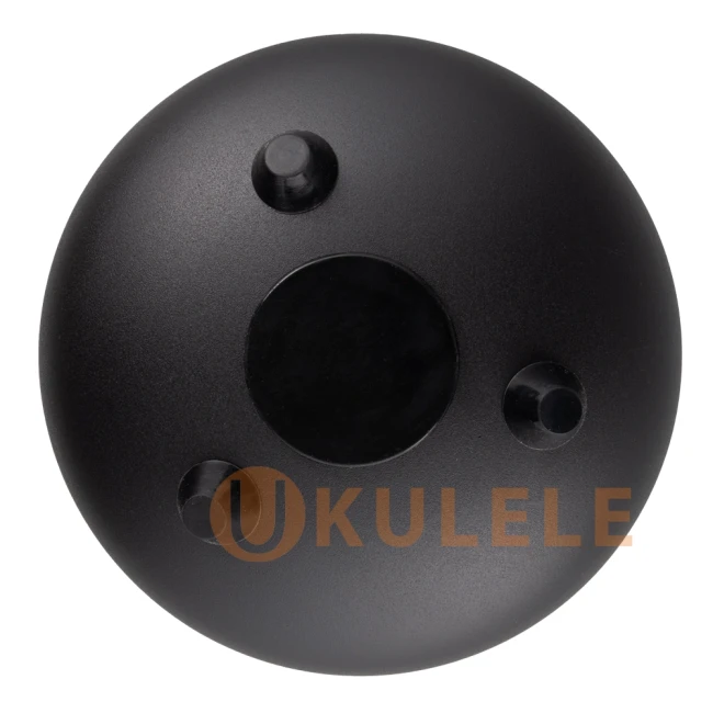 Глюкофон Hluru Huashu THD8-6 Black 6" (15см) 8 нот Tongue Drum Carbon Steel