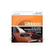 D'Addario EFT15 Flat Tops Phosphor Bronze Extra Light 10-47