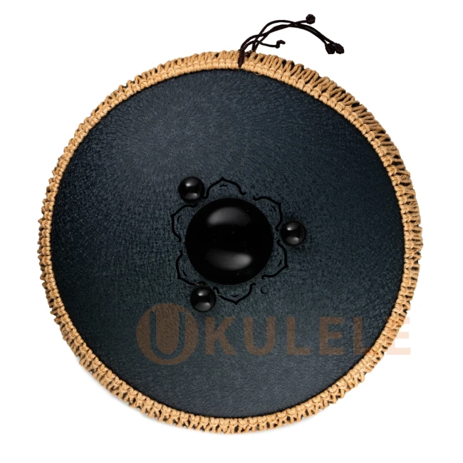 Глюкофон Hluru Huashu TSL15-14 Navy Blue 14" (36см) 15 нот Tongue Drum Carbon Steel