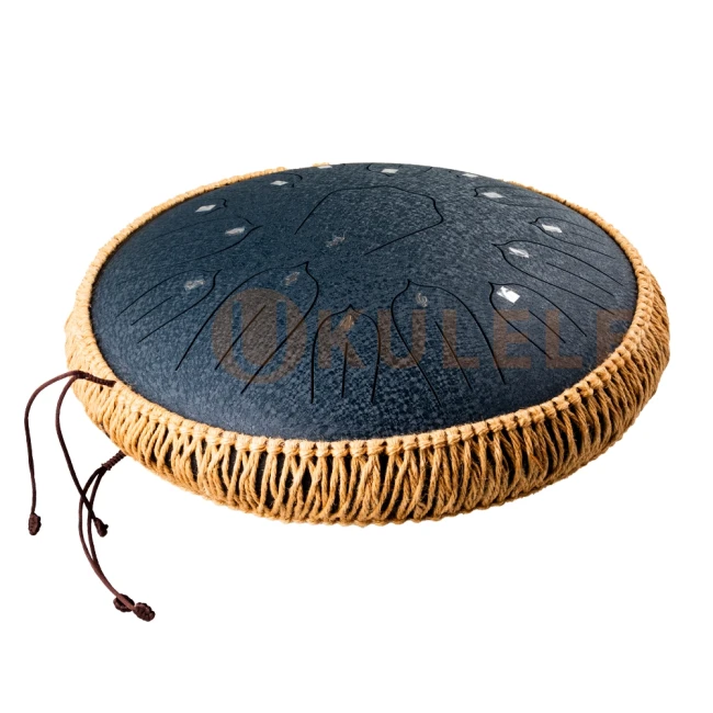 Глюкофон Hluru Huashu TSL15-14 Navy Blue 14" (36см) 15 нот Tongue Drum Carbon Steel