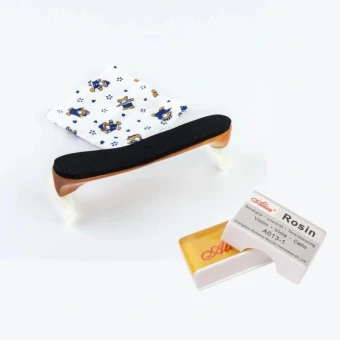 Набір Місток для скрипки 1/2 Hox світлий з серветкою + Каніфоль Alice 013-1 Набір Місток для скрипки 1/2 Hox світлий з серветкою + Каніфоль Alice 013-1