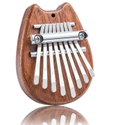 Overtone Mini Kalimba 8 Keys Sapele Cat Overtone Mini Kalimba 8 Keys Sapele Cat