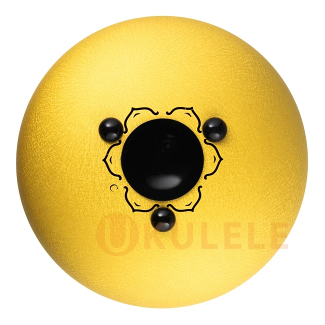 Глюкофон Hluru Huashu TSL13-12 Golden 12" (30см) 13 нот Tongue Drum Carbon Steel