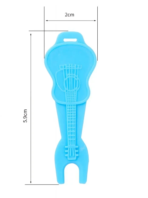 Набір для гітаріста ремінь і аксесуари - Black Punk 3014