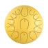 Глюкофон Hluru Huashu THL13-12 Golden 12" (30см) 13 нот Tongue Drum Carbon Steel