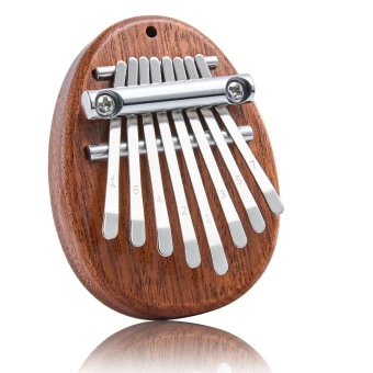 Overtone Mini Kalimba 8 Keys Sapele Egg