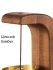 Дерев'яні дзвіночки для дверей Overtone Walnut Wood Doorbell Chimes
