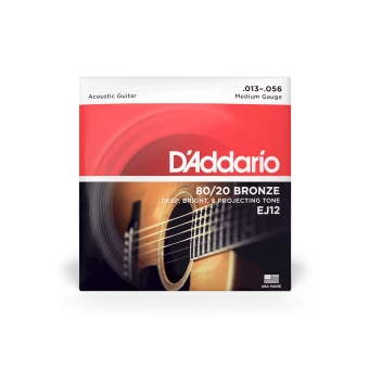 D'Addario EJ12 80/20 Bronze Medium 13-56