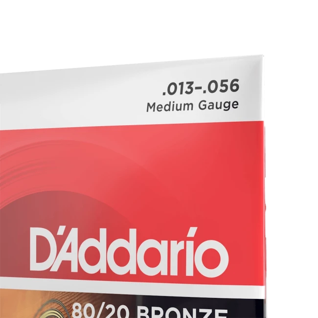 D'Addario EJ12 80/20 Bronze Medium 13-56
