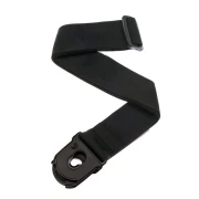 D'Addario 50PLA05 Planet Lock Guitar Strap (Black)