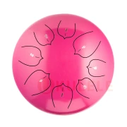 Hluru THL8-12 Pink 12" (30см) 8 нот Tongue Drum Carbon Steel