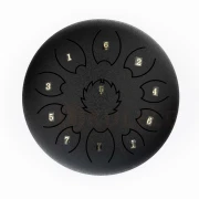 Fzone STD8I11N Black Steel Tongue Drum Fzone STD8I11N Black Steel Tongue Drum