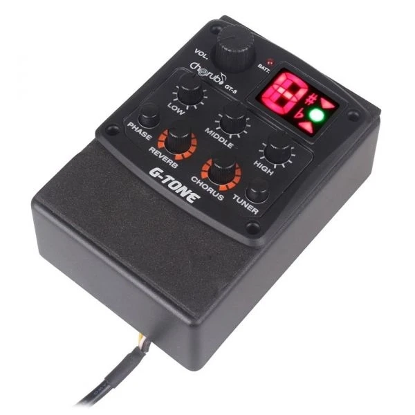 Cherub G-Tone GT-5 Преам с 3-х полосным эквалайзером и тюнером (Reverb/Chrous effects) Cherub G-Tone GT-5 Преам с 3-х полосным эквалайзером и тюнером (Reverb/Chrous effects)