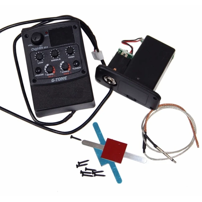 Cherub G-Tone GT-6 Преамп с 3-х полосным эквалайзером и тюнером (Reverb/Delay/Chrous/Wide effects) Cherub G-Tone GT-6 Преамп с 3-х полосным эквалайзером и тюнером (Reverb/Delay/Chrous/Wide effects)