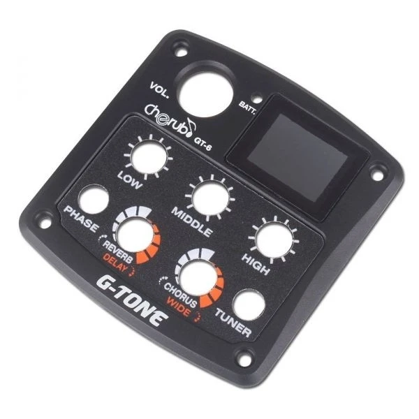 Cherub G-Tone GT-6 Преамп с 3-х полосным эквалайзером и тюнером (Reverb/Delay/Chrous/Wide effects) Cherub G-Tone GT-6 Преамп с 3-х полосным эквалайзером и тюнером (Reverb/Delay/Chrous/Wide effects)