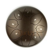 Hluru Huashu THL8-8 Bronze 8" (20см) 8 нот Tongue Drum Carbon Steel