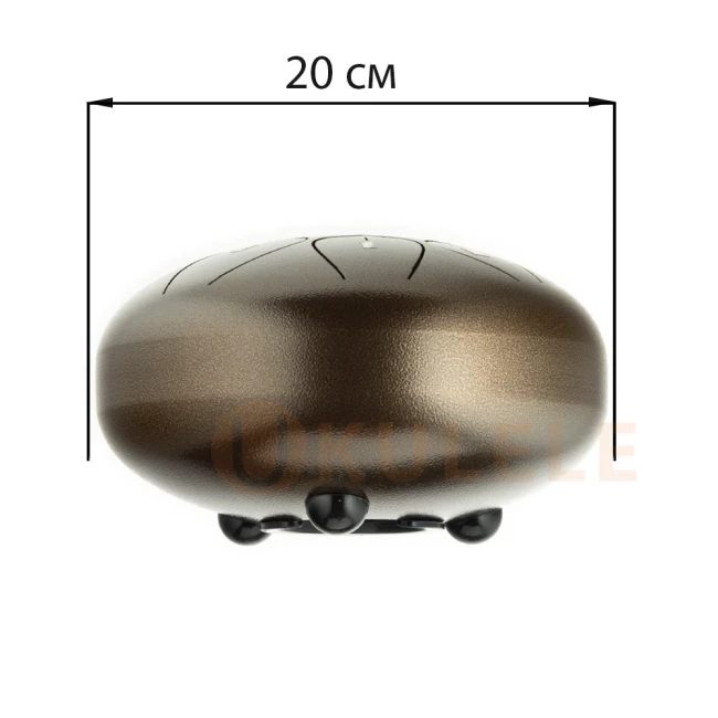 Глюкофон Hluru Huashu THL8-8 Bronze 8" (20см) 8 нот Tongue Drum Carbon Steel Глюкофон Hluru Huashu THL8-8 Bronze 8" (20см) 8 нот Tongue Drum Carbon Steel