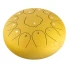 Глюкофон Hluru Huashu THD13-12 Golden 12" (30см) 13 нот Tongue Drum Carbon Steel