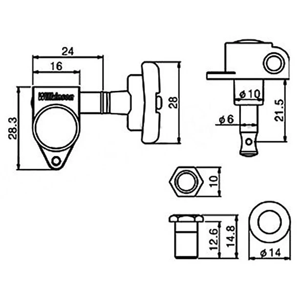 Wilkinson WJ309 Chrome 3+3