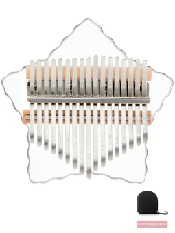 Калімба Hluru Huashu KHTS17 Transparent Star Acrylic (17 нот)