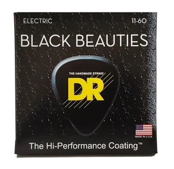 DR BKE7-11 BLACK BEAUTIES Electric - Extra Heavy 7-String 11-60 DR BKE7-11 BLACK BEAUTIES Electric - Extra Heavy 7-String 11-60