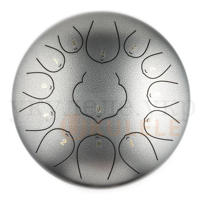 Глюкофон Hluru Huashu THD13-12 Meteorite 12" (30см) 13 нот Tongue Drum Carbon Steel