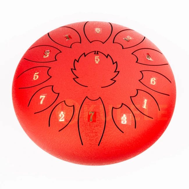 Глюкофон Fzone STD10I13N Red Steel Tongue Drum