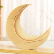 Hluru Crescent Lyre 15 strings Natural