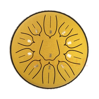 Hluru Huashu TSL11-6 Golden 6" (15см) 11 нот Tongue Drum Carbon Steel Hluru Huashu TSL11-6 Golden 6" (15см) 11 нот Tongue Drum Carbon Steel