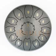 Fzone STD10I13N Gray Steel Tongue Drum Fzone STD10I13N Gray Steel Tongue Drum