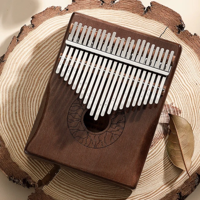 Hluru Huashu KHD21 Lotus Mahogany Brown (21 язичків, червоне дерево)