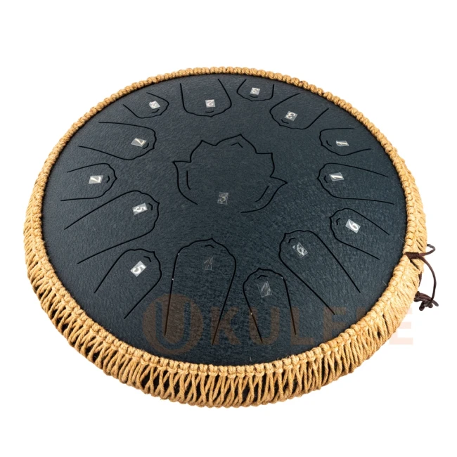 Глюкофон Hluru Huashu TWH15-14 Navy Blue 14" (36см) 15 нот Lotus Tongue Drum Carbon Steel Глюкофон Hluru Huashu TWH15-14 Navy Blue 14" (36см) 15 нот Lotus Tongue Drum Carbon Steel