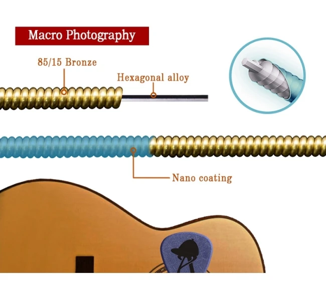 Orphee QA150 85/15 Bronze Extra Light 10-50 Orphee QA150 85/15 Bronze Extra Light 10-50