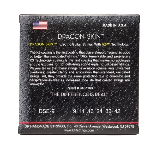 DR DSE-9 DRAGON SKIN Electric - Light 9-42