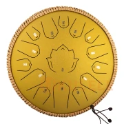 Hluru Huashu TWH15-14 Golden 14" (36см) 15 нот Lotus Tongue Drum Carbon Steel