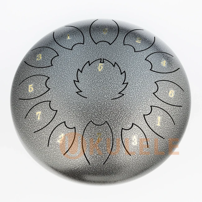 Глюкофон Fzone STD12I13N Gray Steel Tongue Drum
