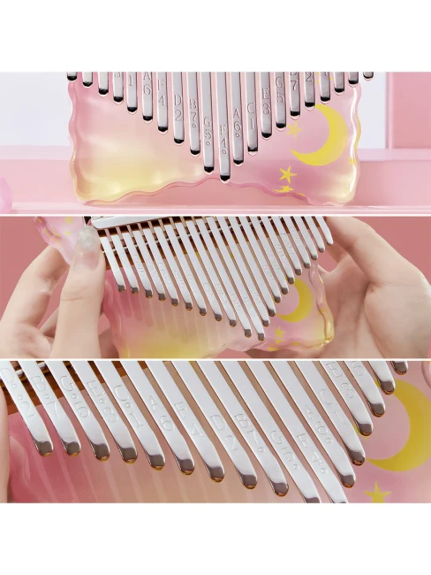 Калімба Hluru Huashu KHSM17 Star-Moon Acrylic (17 нот)