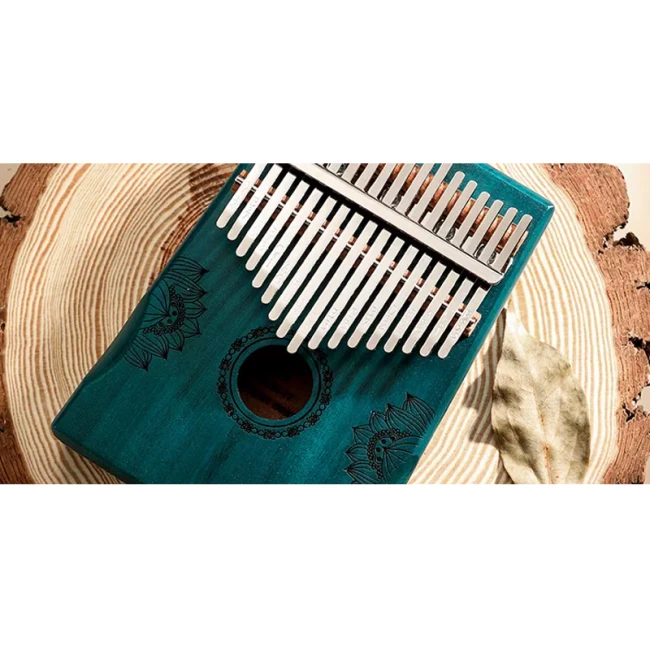 Hluru Huashu KHD17 Lotus Mahogany Blue (17 язичків, червоне дерево) Hluru Huashu KHD17 Lotus Mahogany Blue (17 язичків, червоне дерево)