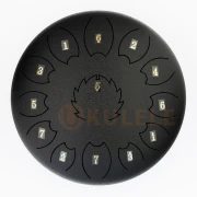 Fzone STD12I13N Black Steel Tongue Drum Fzone STD12I13N Black Steel Tongue Drum