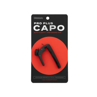 D'Addario PW-CP-19 Pro Plus Capo (Black)
