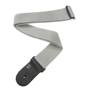 D'Addario PWS105 Polypro Guitar Strap (Silver)