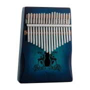 Hluru Huashu KHL17 Deer Mahogany Blue (17 язичків, червоне дерево) Hluru Huashu KHL17 Deer Mahogany Blue (17 язичків, червоне дерево)